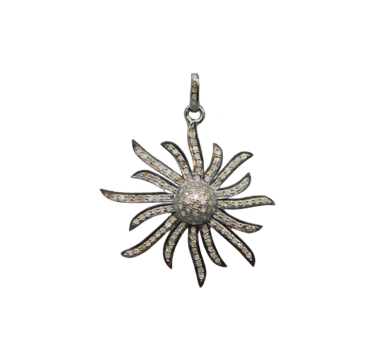 Super Stylish Sunburst Pendant