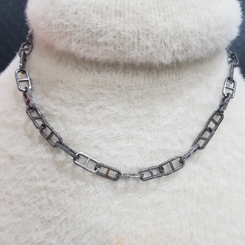 Handmade Designer Long Link Chain