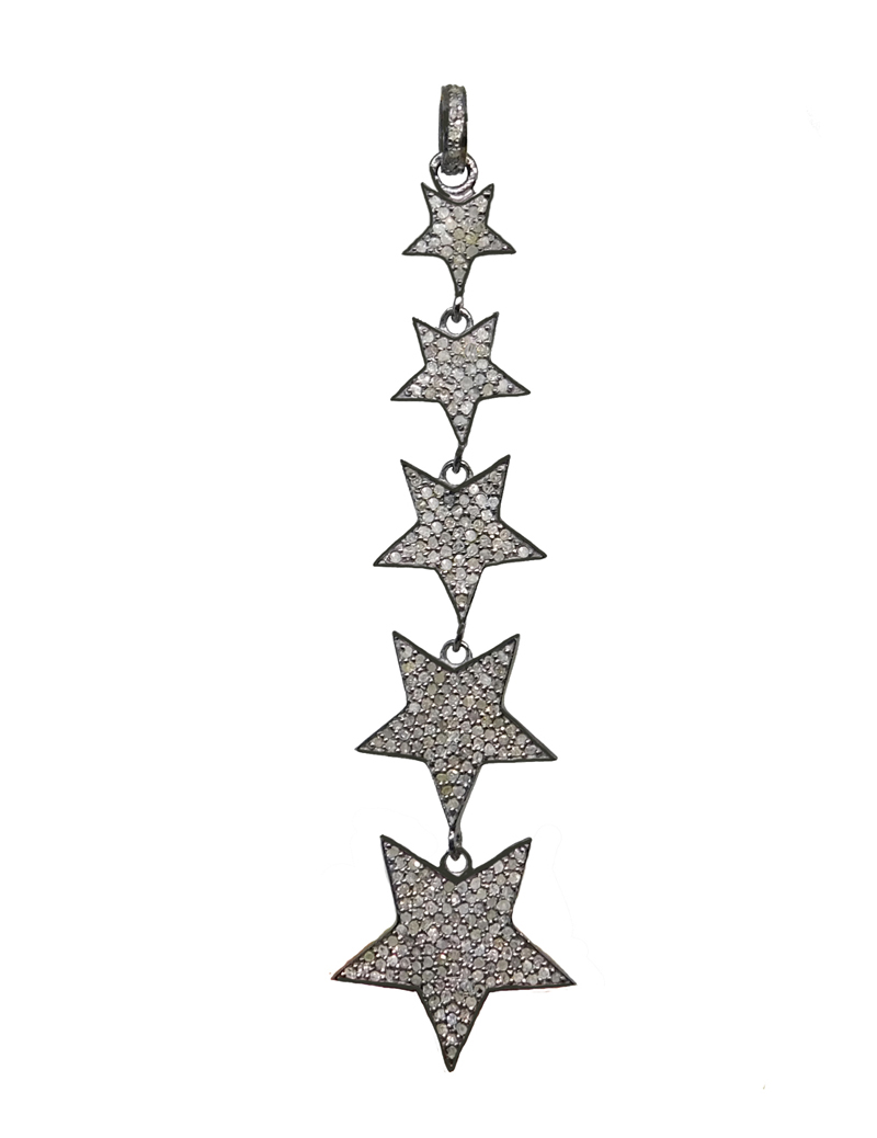 Long Hanging Star Pendant