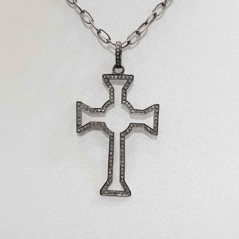 Handmade Designer Cross Pendent