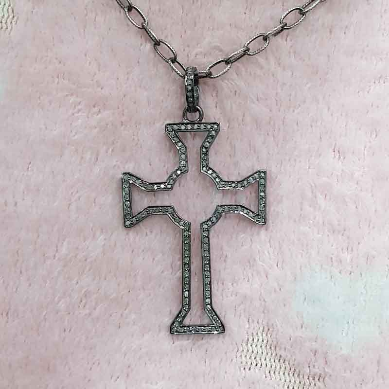 Handmade Designer Cross Pendent