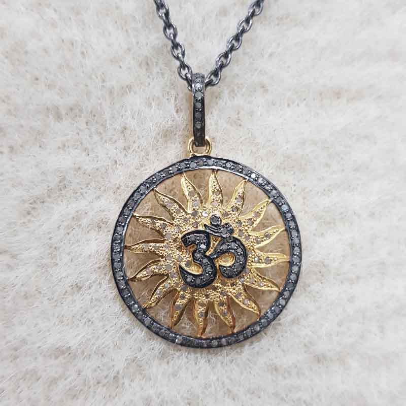 Good Looking Handmade Designer Ohm Pendent