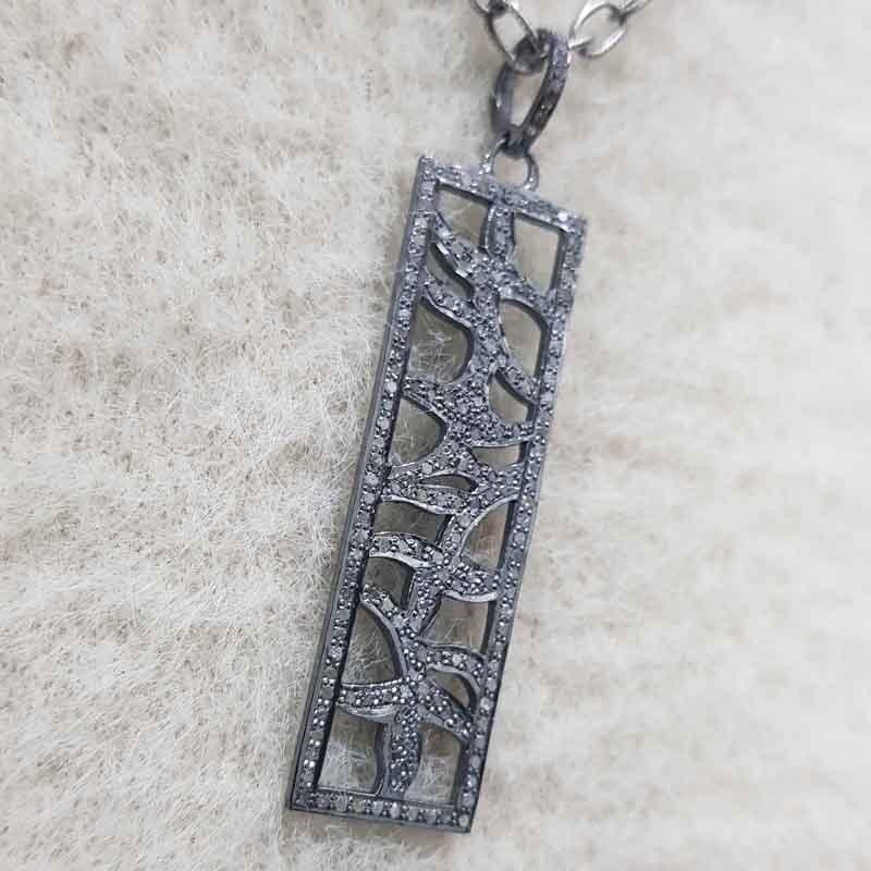 Natural Pave Diamond Gorgeous Fancy Designer Pendent