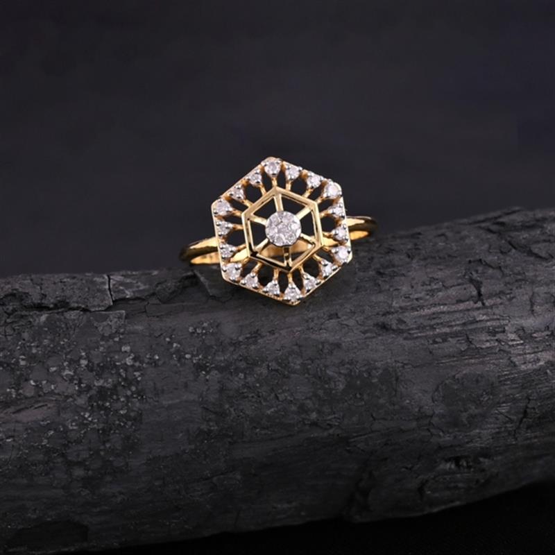 14 KT. DIAMOND VINTAGE RING