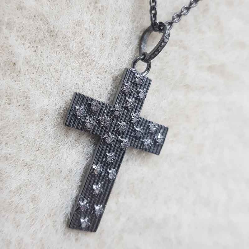 Graceful Multi Star Cross Designed Pendent