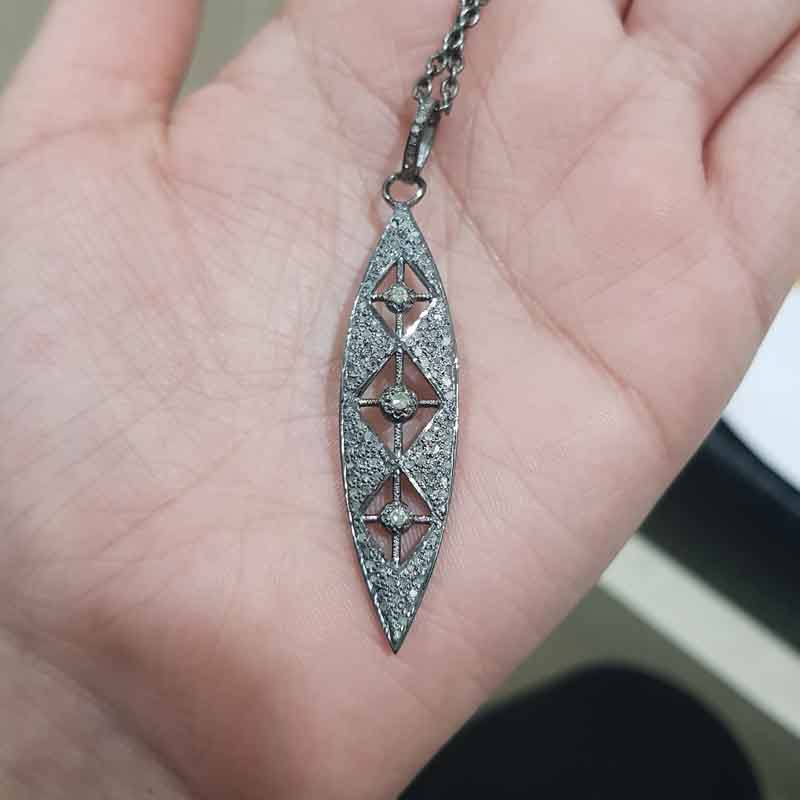 Antique Finish Designer Arrowhead Pendent