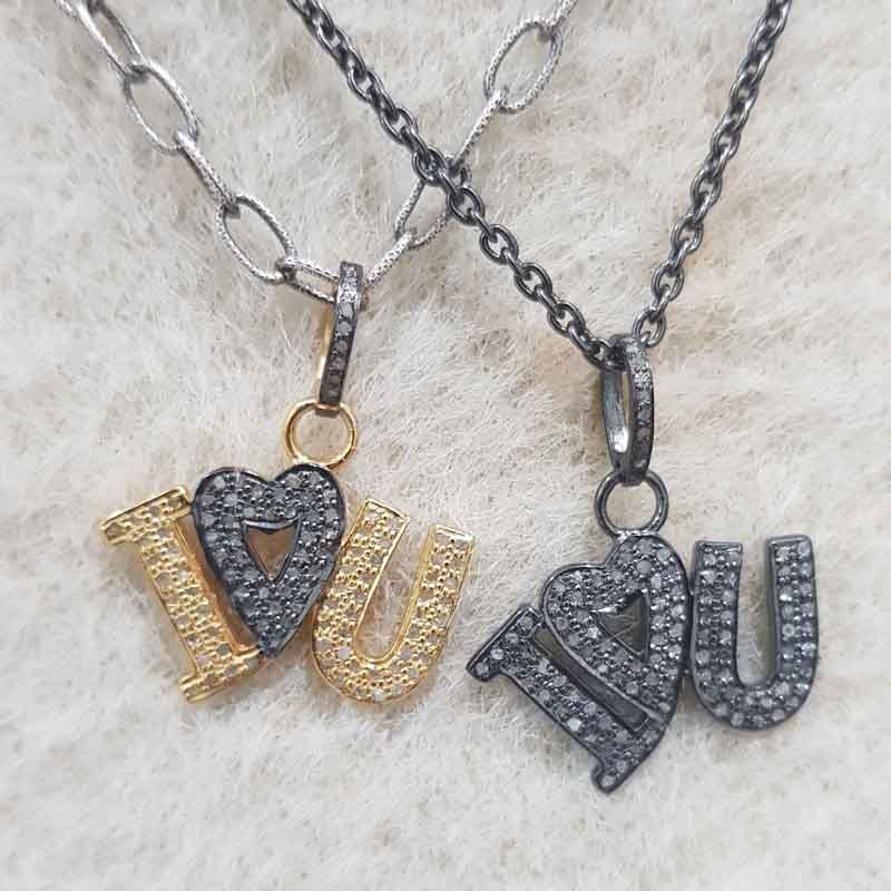 Stunning Fancy Designer Love Pendent