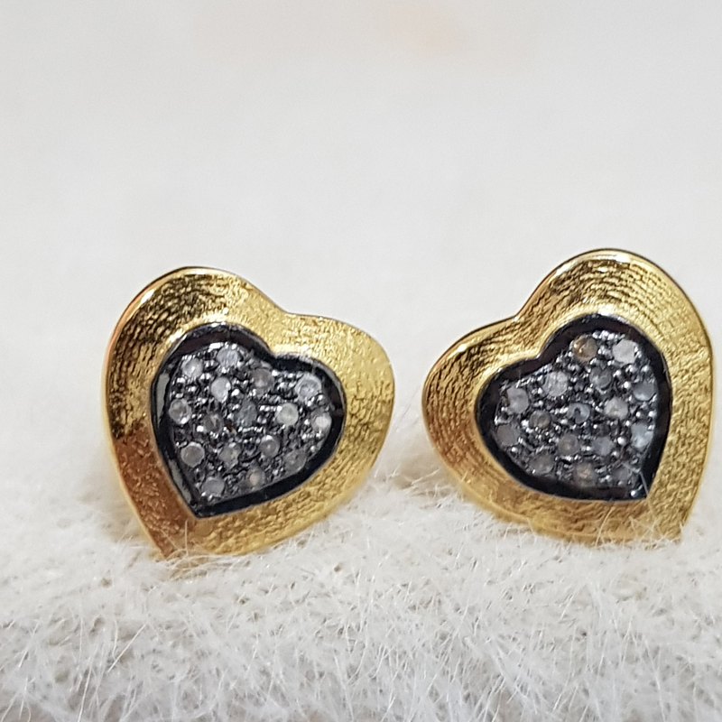 Glorious Designer Beautiful Little Heart Stud/Earrings