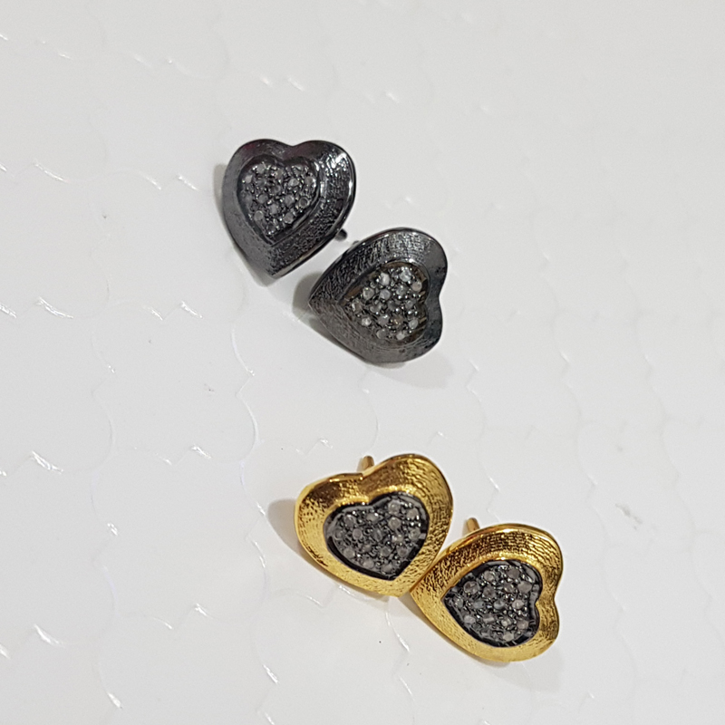 Glorious Designer Beautiful Little Heart Stud/Earrings