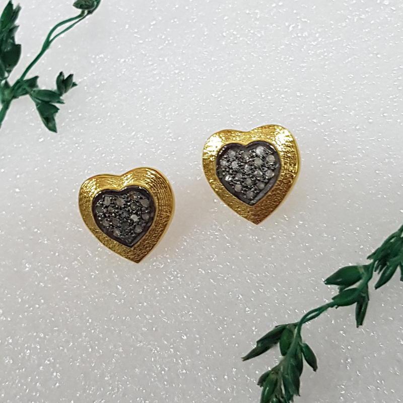 Glorious Designer Beautiful Little Heart Stud/Earrings