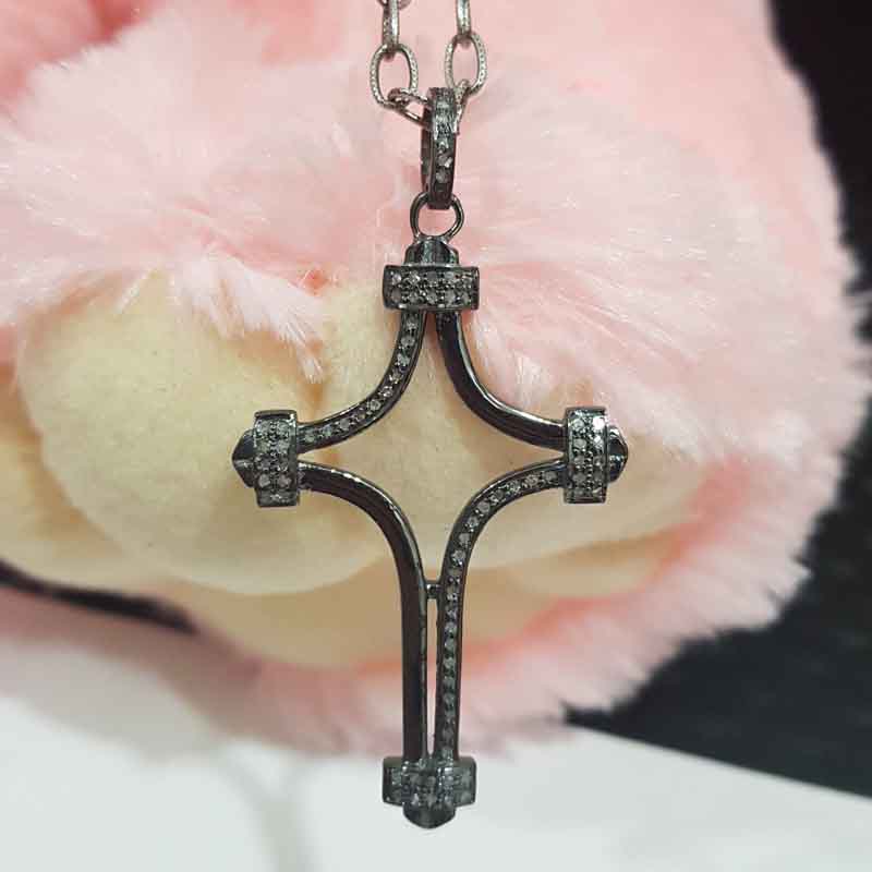 Handmade Designer Cross Pendent