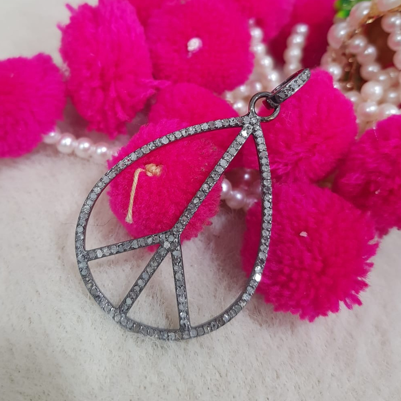 Glorious Diamond Peace Pendant