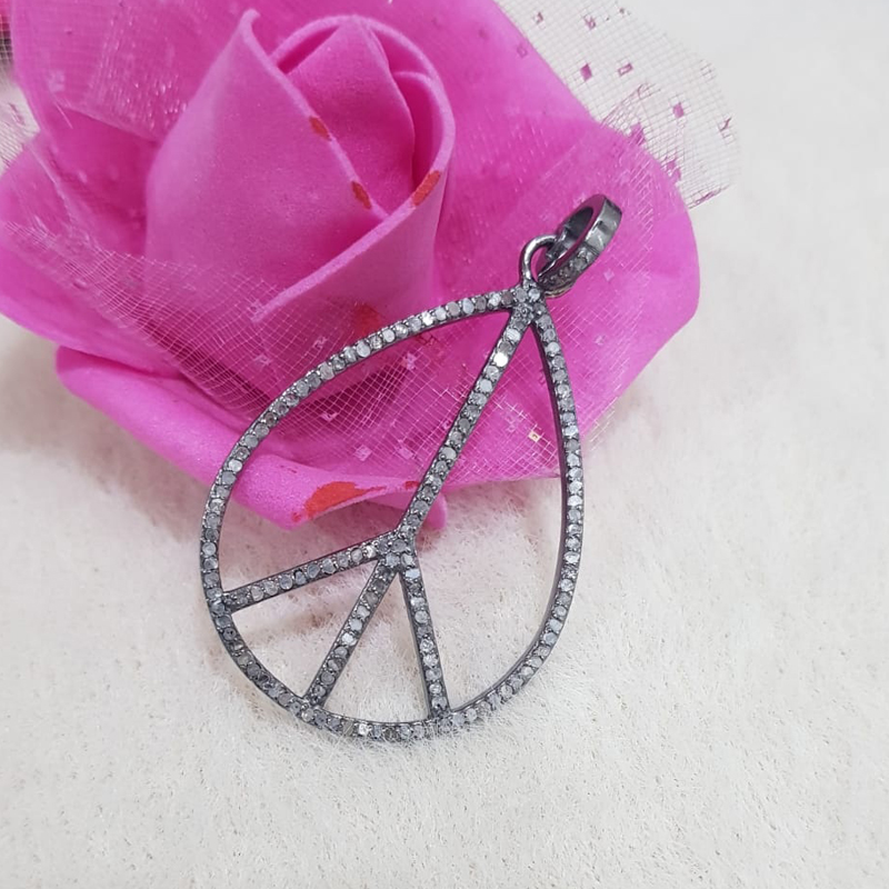 Glorious Diamond Peace Pendant