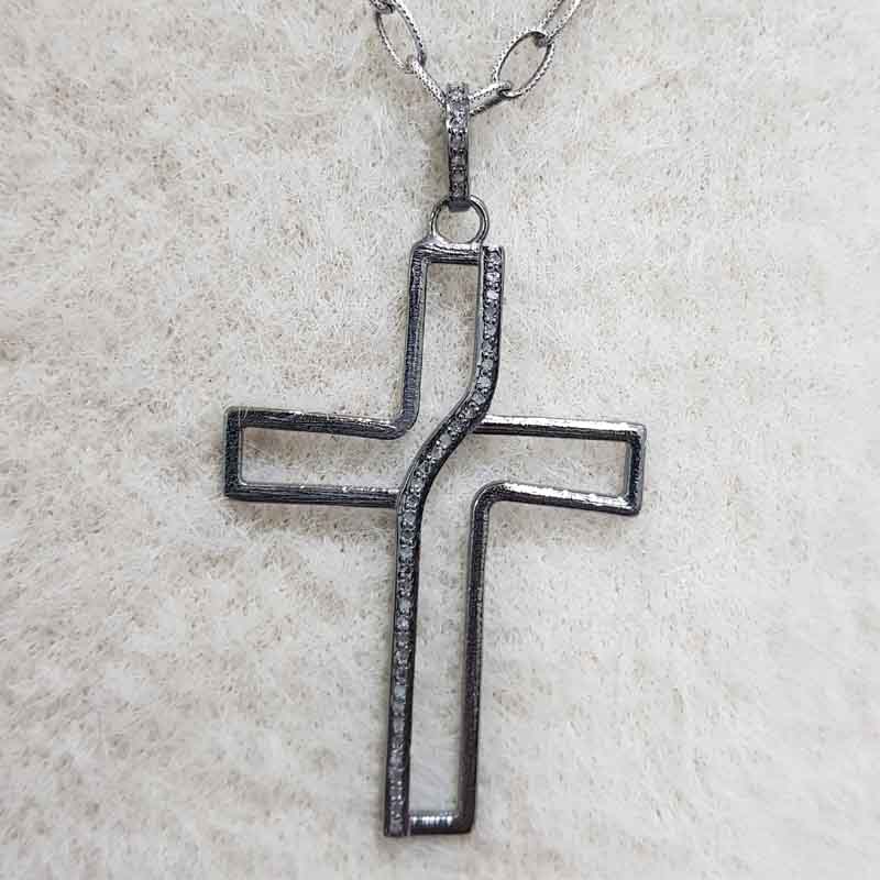 Handmade Designer Cross Pendent