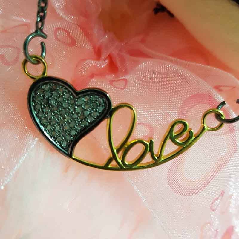 Lovely Fancy Designer Love Pendent