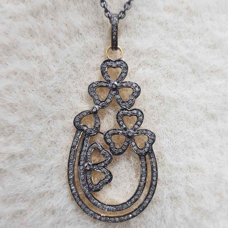 Small Beautiful Lovely Hearts Fancy Designer Pendent