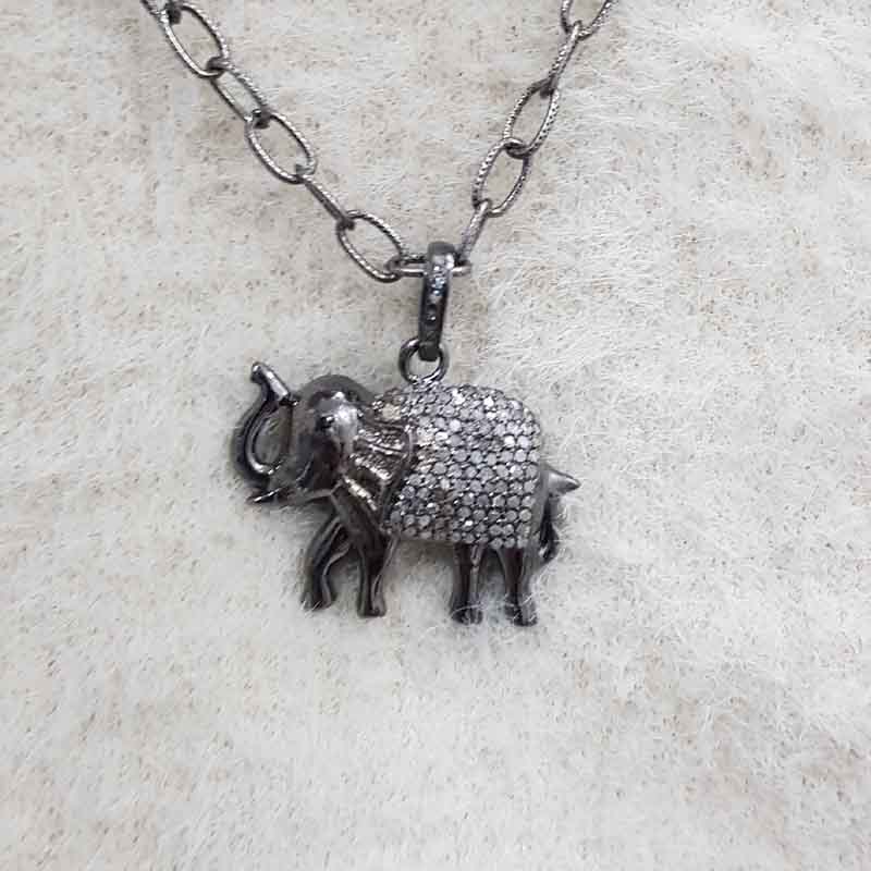 Stylish Small Elephant Pendent