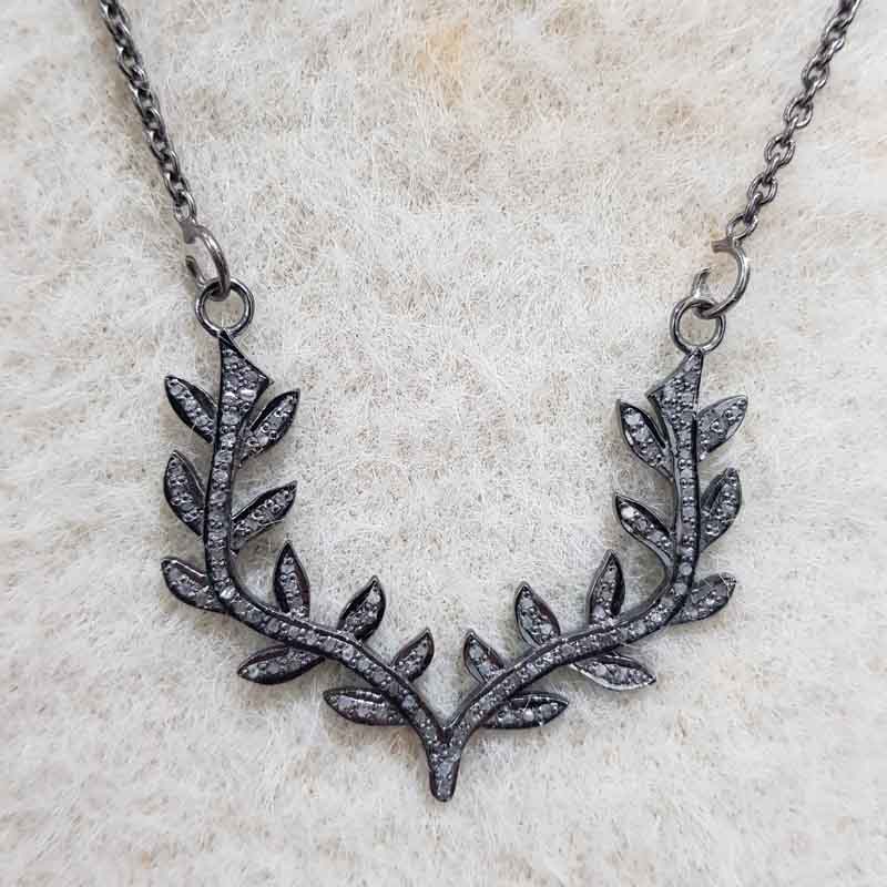 Unique Designer Leaf Style Necklace