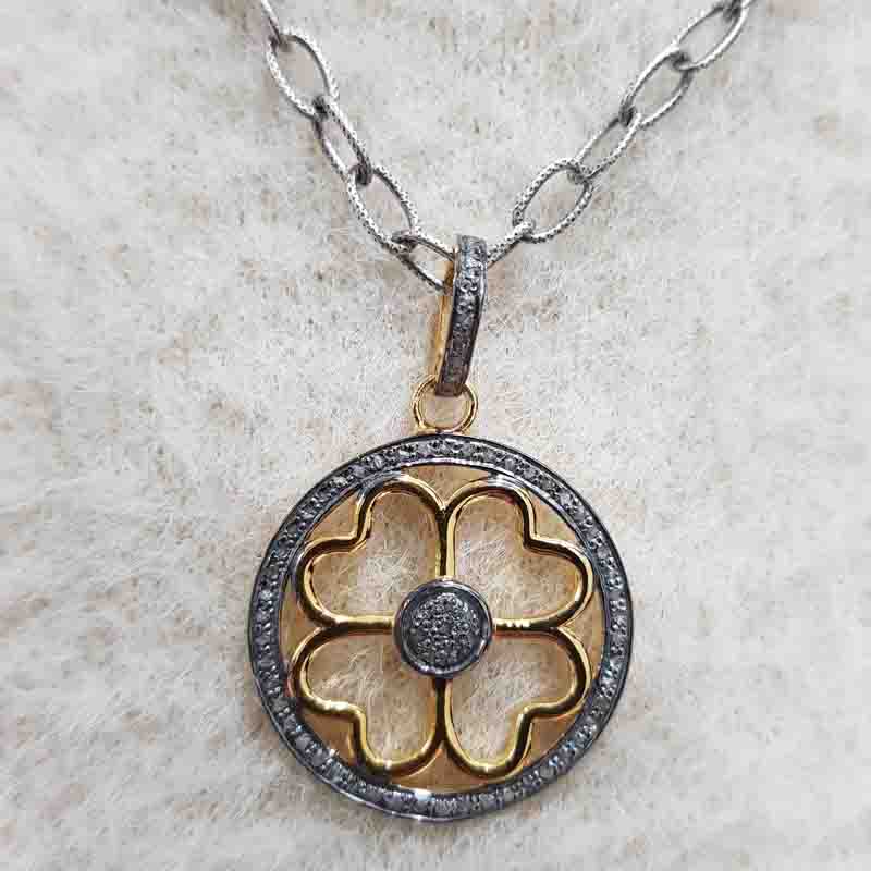 Stunning Fancy Designer Flower Pendent