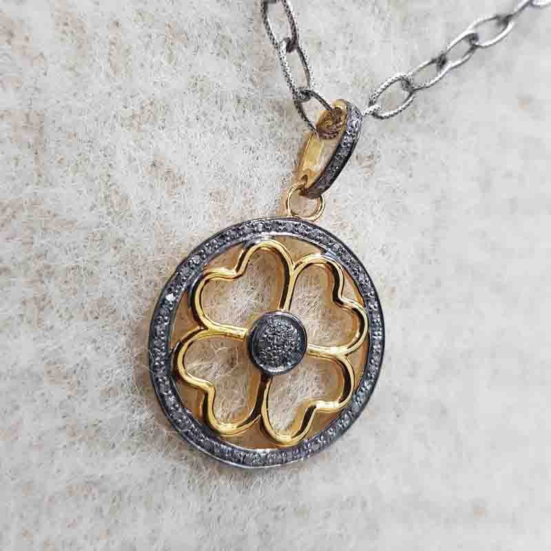 Stunning Fancy Designer Flower Pendent