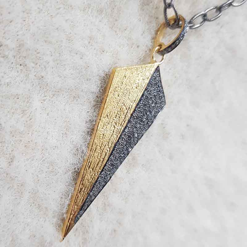 Handmade Arrowhead Designer Sterling Silver Pendent