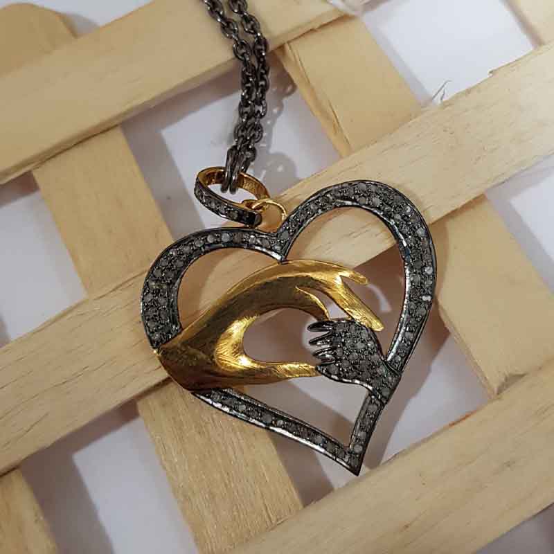 Beautifully Designed Forever Love Heart Pendent