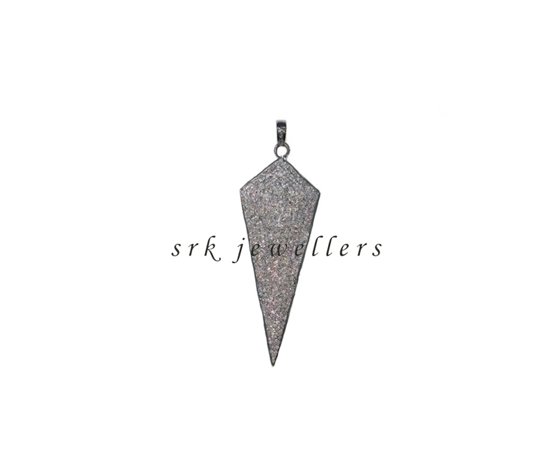 925 Sterling Silver Handmade Designer Arrow Head Pendent