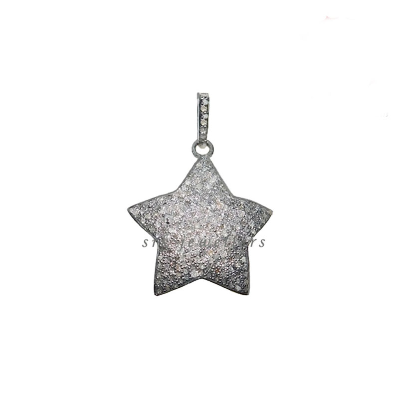 925 Sterling Silver Star Pendent