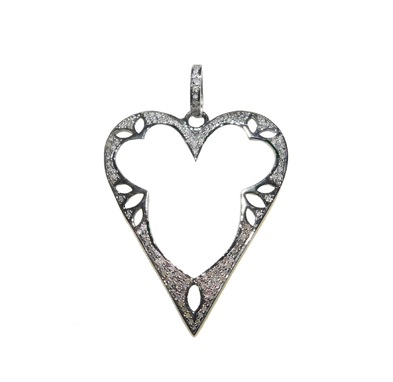 Fancy Designer Heart Pendant